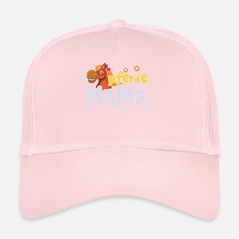 Fier Chevaux Maman Illustration Casquette trucker 