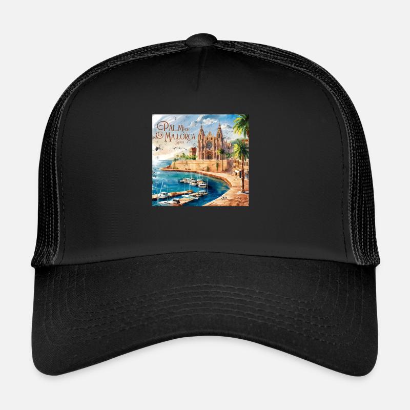 Palma de Majorque Casquette trucker 