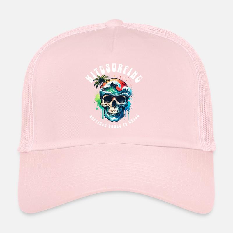 Kitesurf Kitesurfer Kiteboard Casquette trucker 