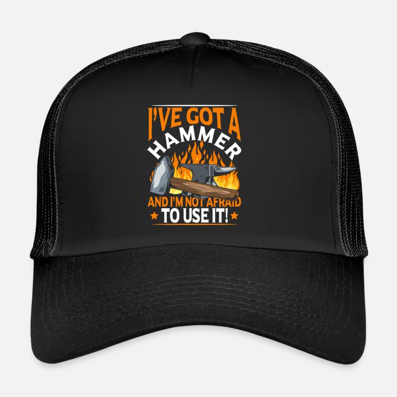Enclume Sparks Pièces forgées en fer Casquette trucker 