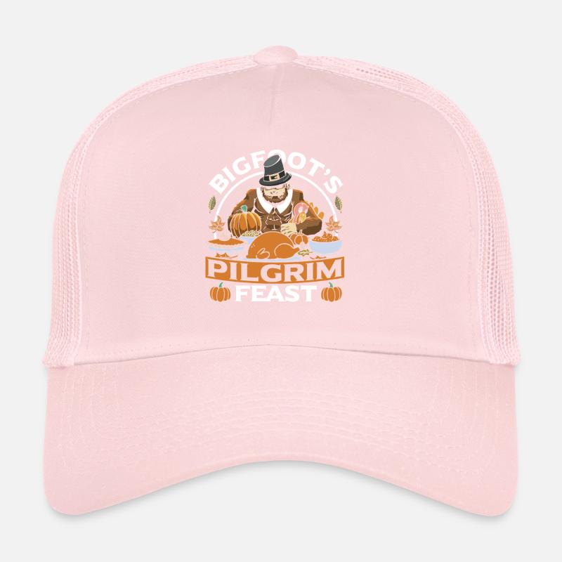 Bigfoot de Thanksgiving Casquette trucker 