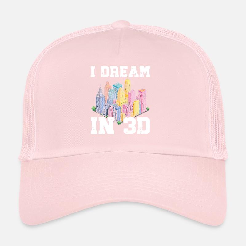 Architecte Architecture Cadeau Étudiant en architecture Casquette trucker 