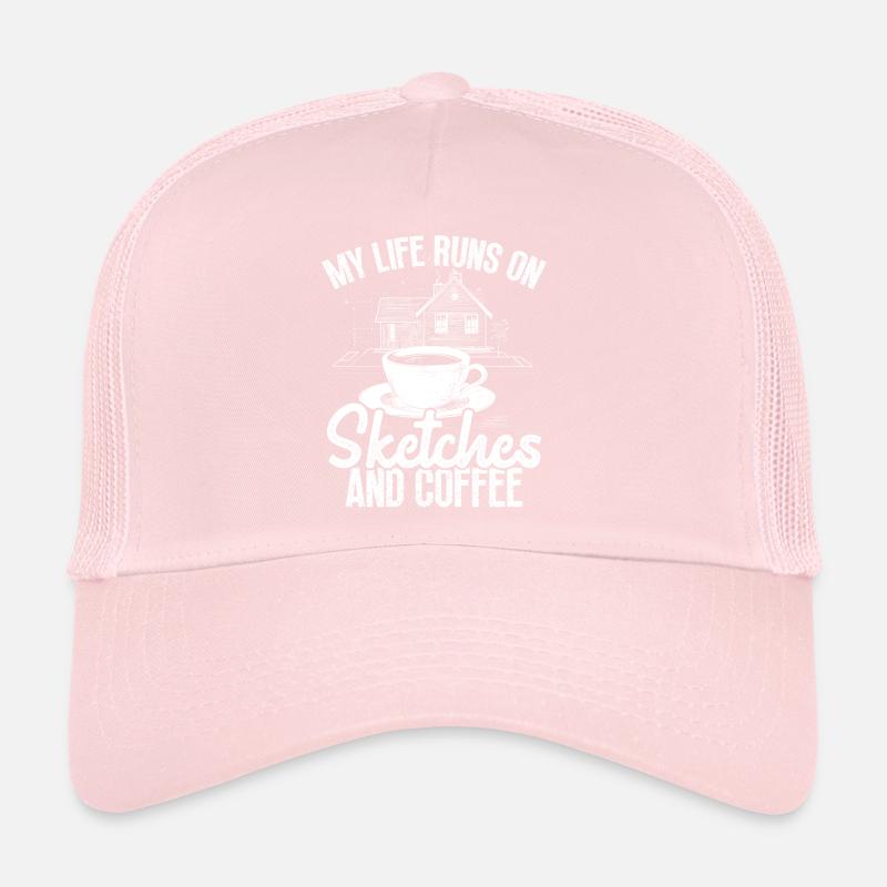 Architecte Architecture Cadeau Étudiant en architecture Casquette trucker 