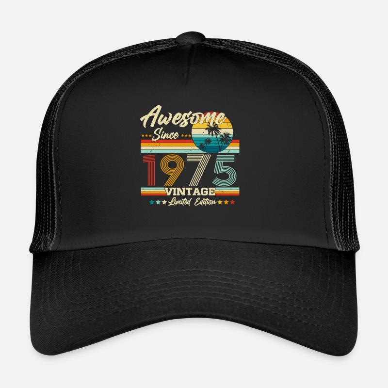 1975 Vintage Born Edition Limitée Casquette trucker 