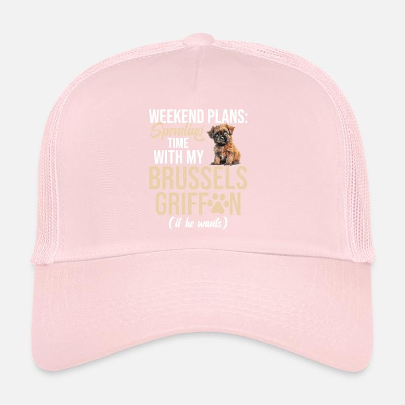 Week-end Plans : Temps avec mon Grif bruxellois Casquette trucker 