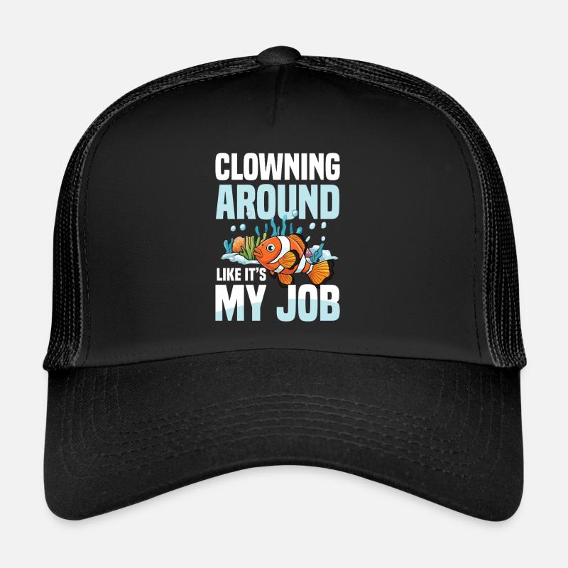 Clownfisch Aquaristischer Lebensstil für einen Trucker Cap