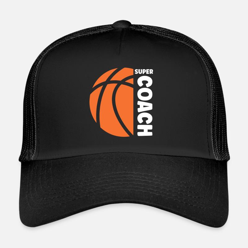 Coach de Basketball Trucker Cap