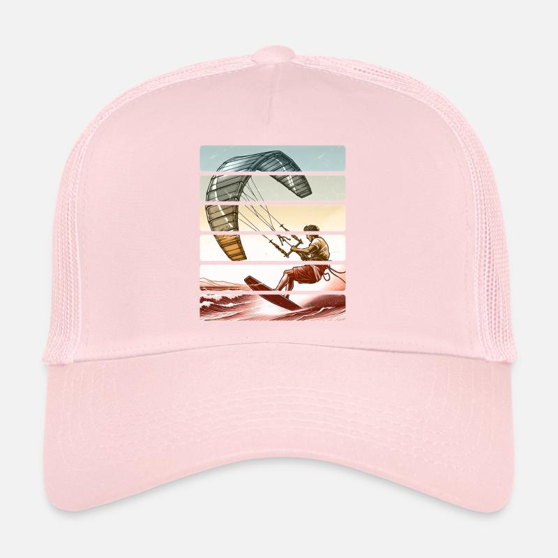 Kitesurf Kitesurfer Kiteboard Casquette trucker 
