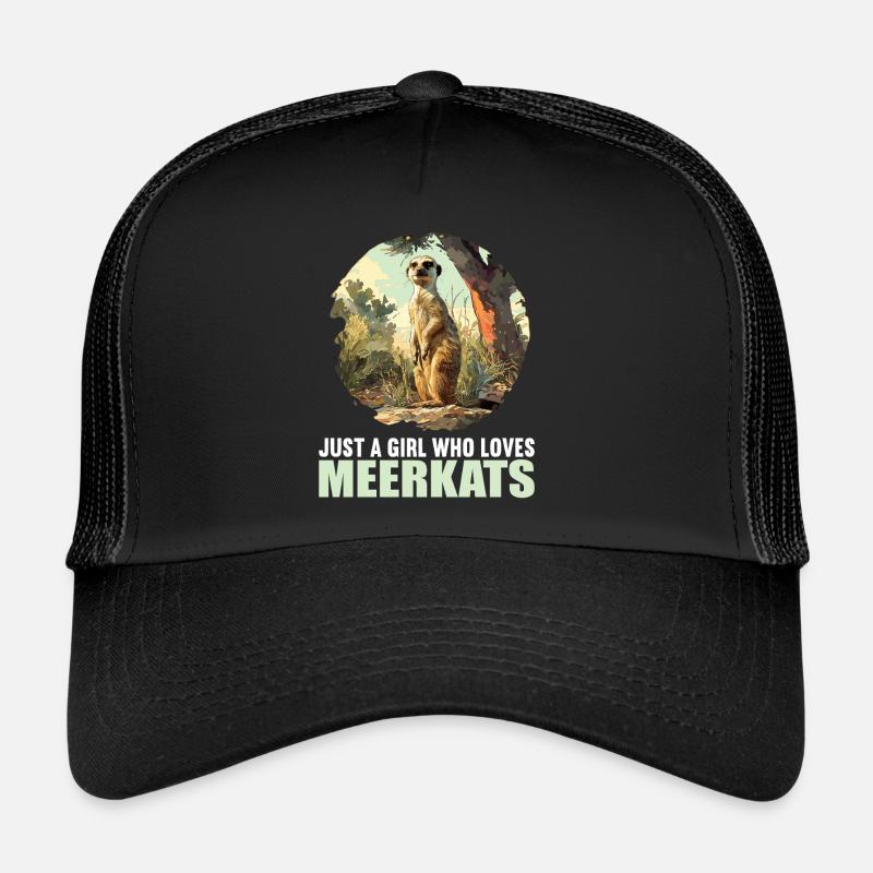 Meerkat Erdmännchen Casquette trucker 