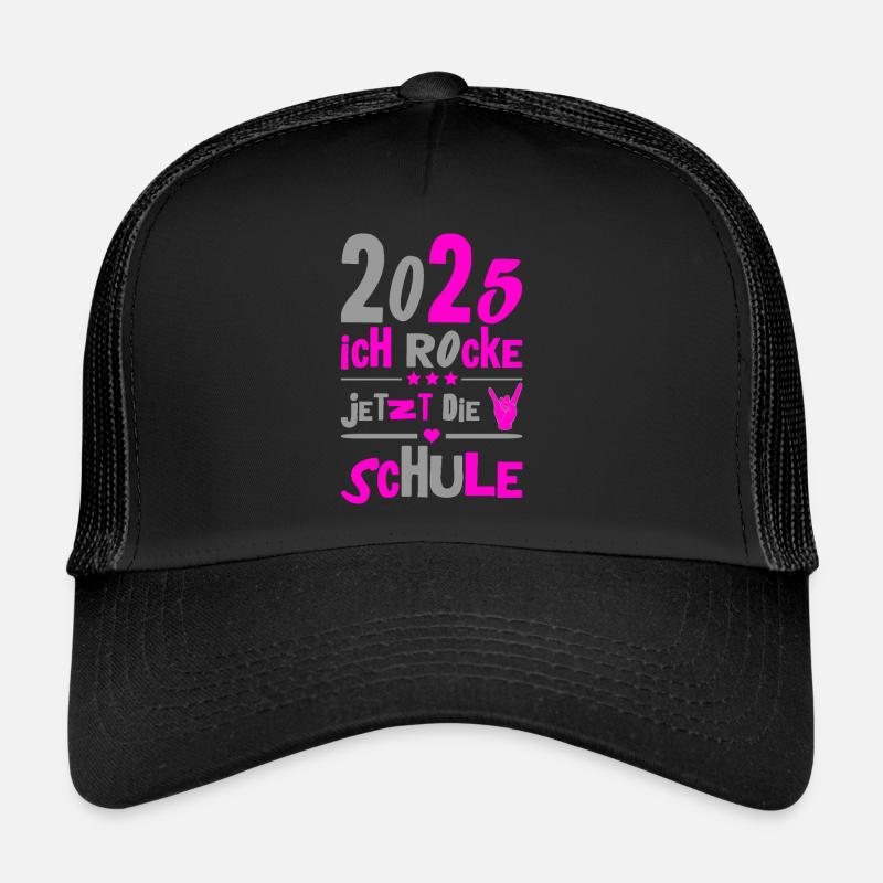 Schulkind 2025 Junge Mädchen Einschulung 2025 Deko Trucker Cap