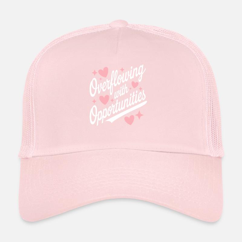 Abondance de possibilités Citation manifeste Casquette trucker 