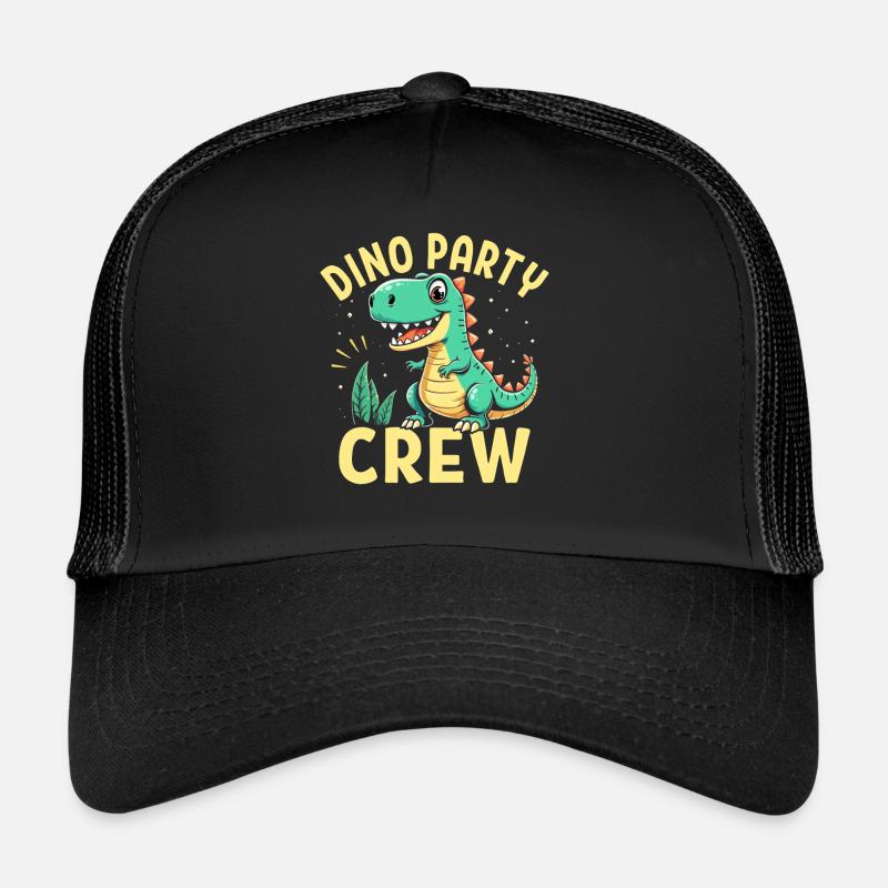 Dinosaur Party Decorations Trucker Cap