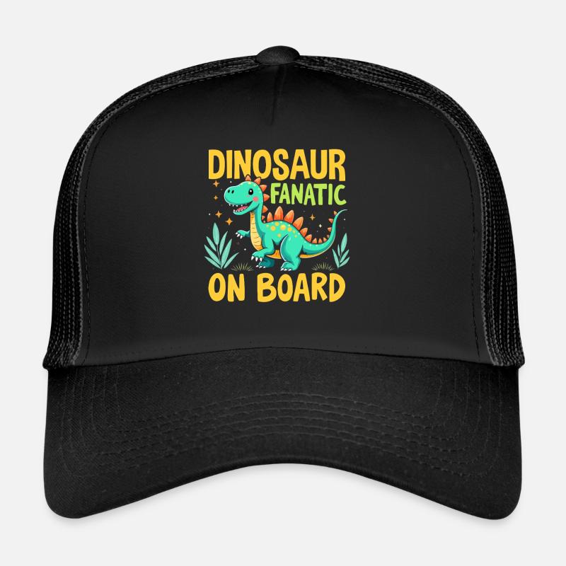 Dinosaur Party Decorations Trucker Cap