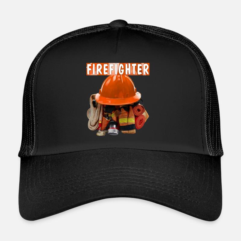 Fire Brigade Equipment FIREFIGHTER Trucker Cap
