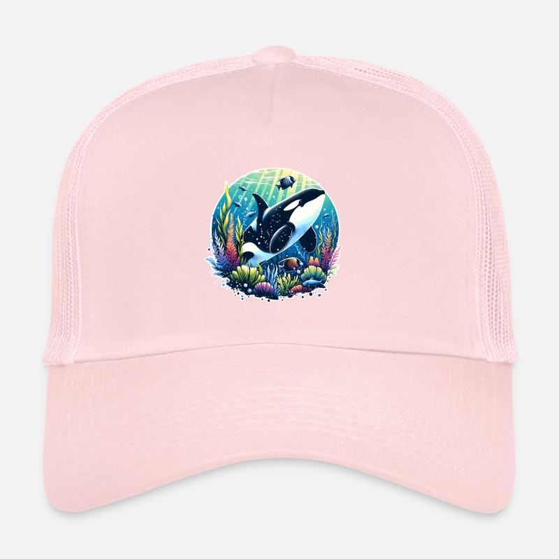 Orque Épaulard Casquette trucker 