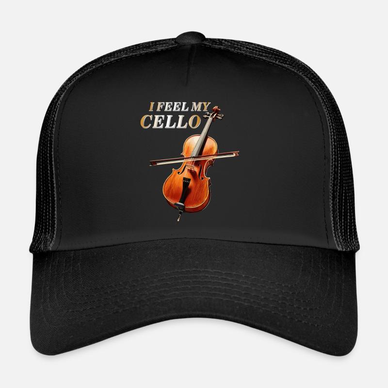 JE SENS MON VIOLONCELLE Casquette trucker 