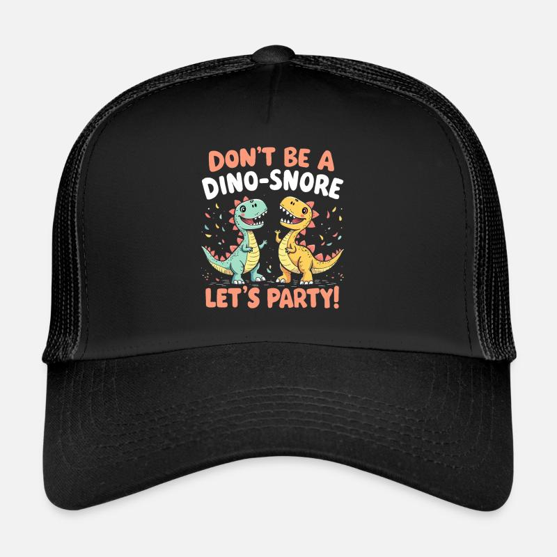Dinosaur Party Decorations Trucker Cap