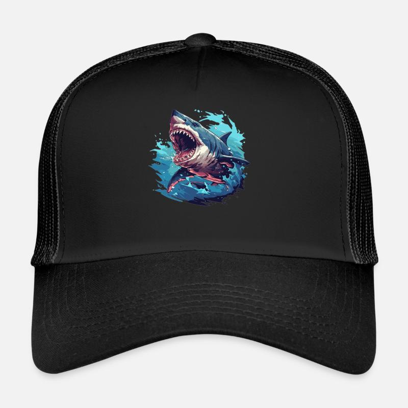 Sharks Shark Trucker Cap