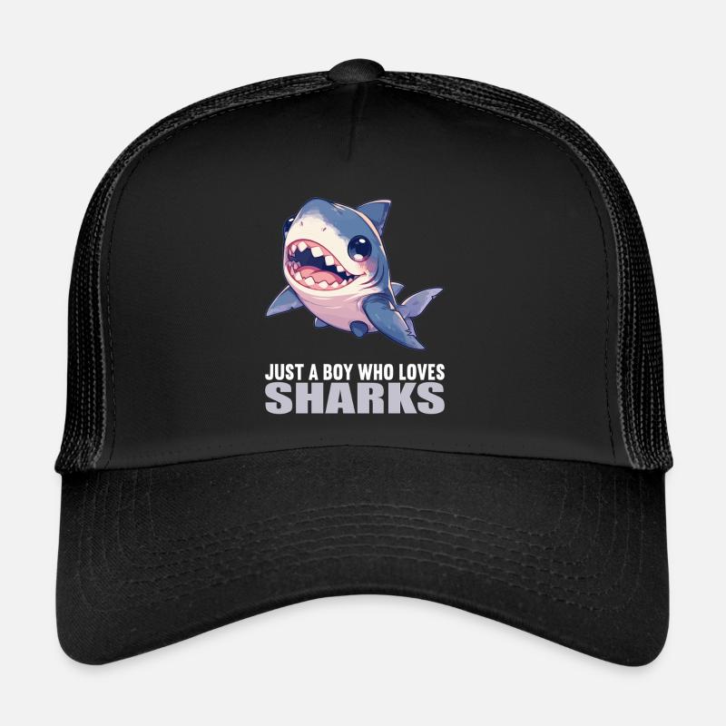 Sharks Shark Trucker Cap