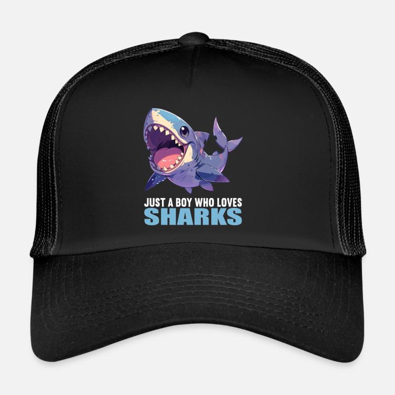 Sharks Shark Trucker Cap