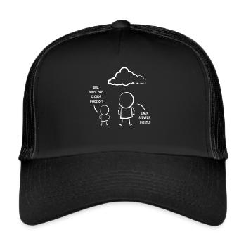 Programmer Computer Coding Software Developer - Trucker Cap - black/black - Front