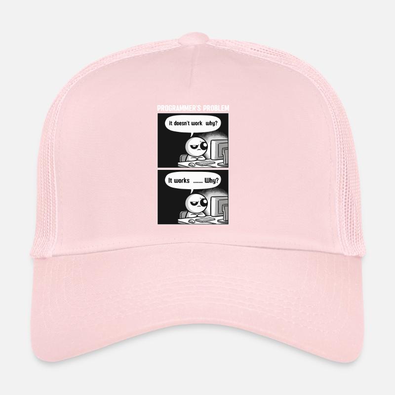 Programmeur, Codage informatique, Développeur de logiciels Casquette trucker 