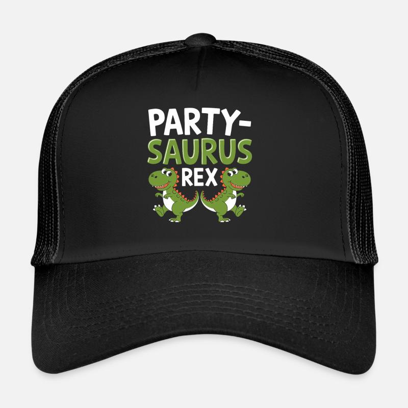 Dinosaur Party Decorations Trucker Cap