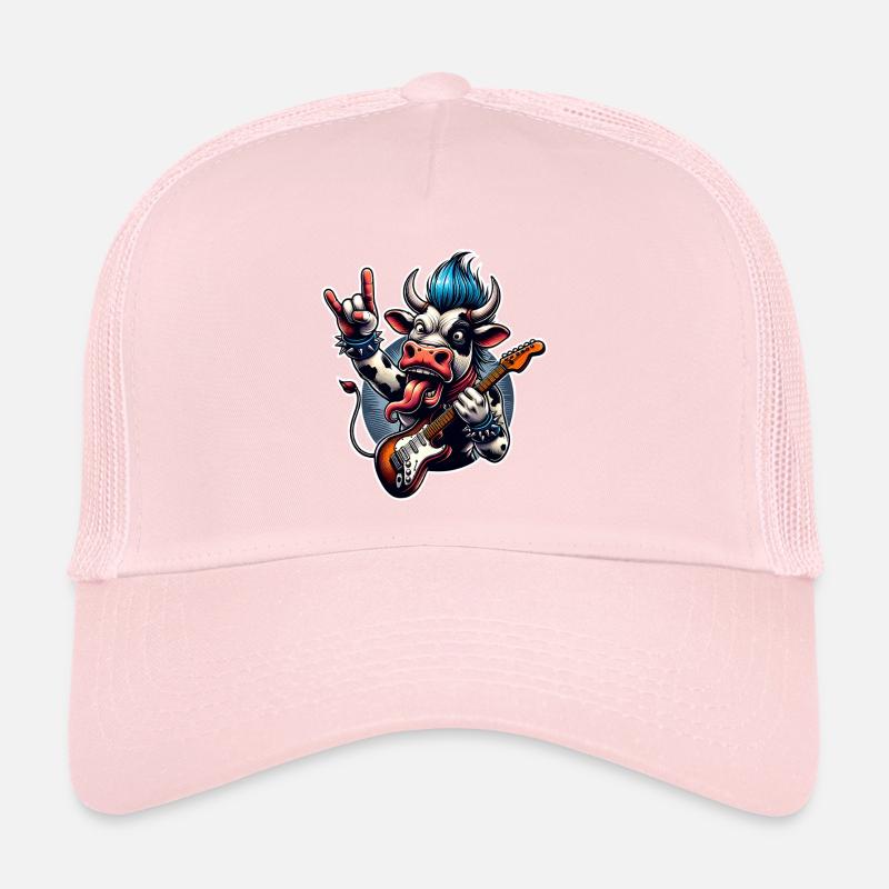 Kuh Rock and Roll Gitarrist Trucker Cap
