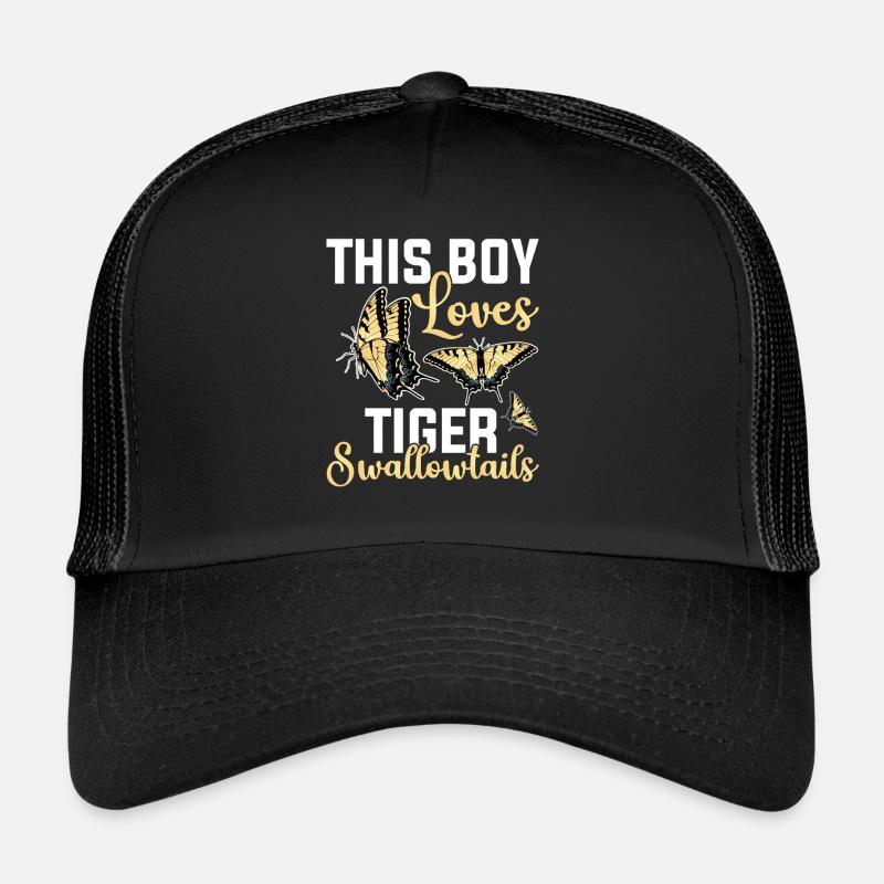 Ce garçon aime les machaons tigrés Casquette trucker 