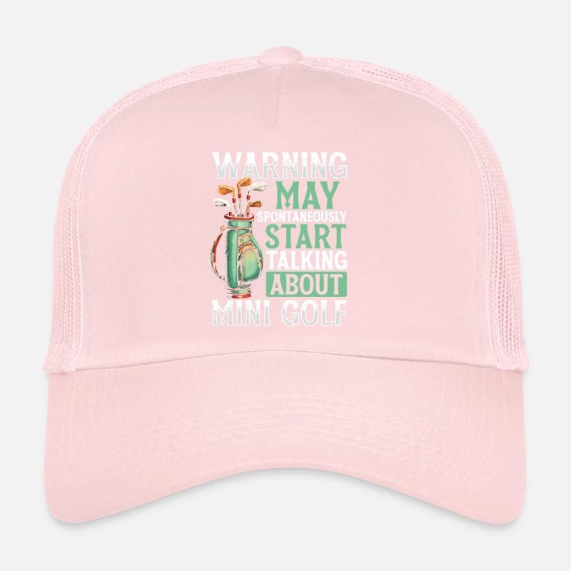 Golf Golf Golf Golf Parcours de Golf Casquette trucker 
