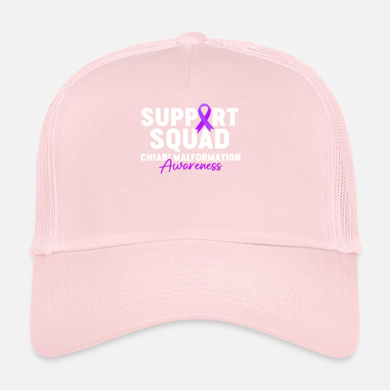 Support Squad Chiari Malformation Awareness Trucker Cap