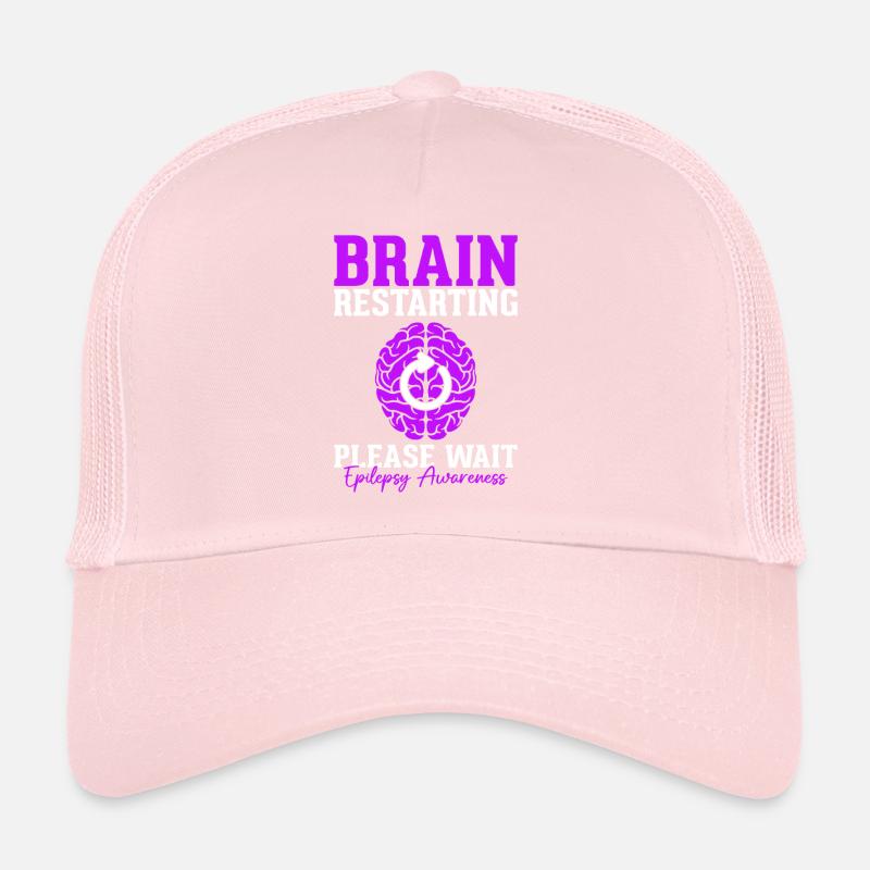 Brain Restarting Please Wait Epileptic Epilepsy Trucker Cap
