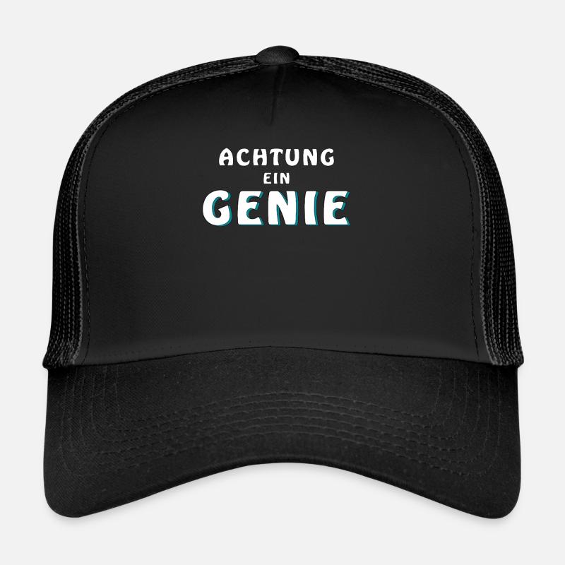 ATTENTION A GENIUS Trucker Cap
