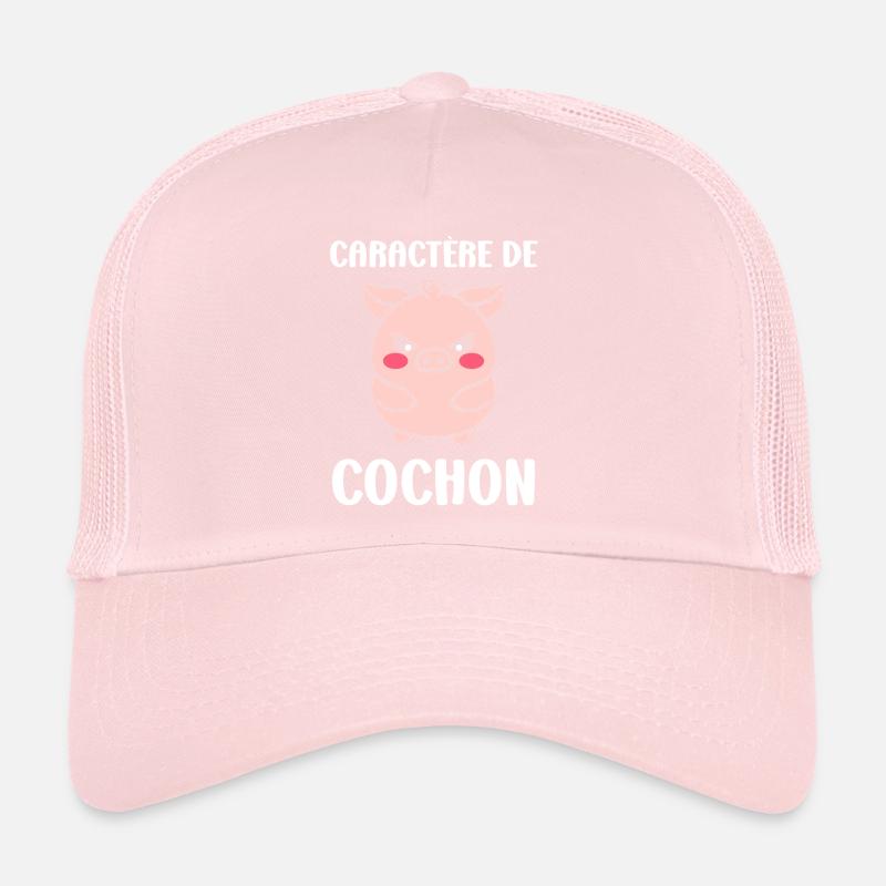 cochon Casquette trucker 