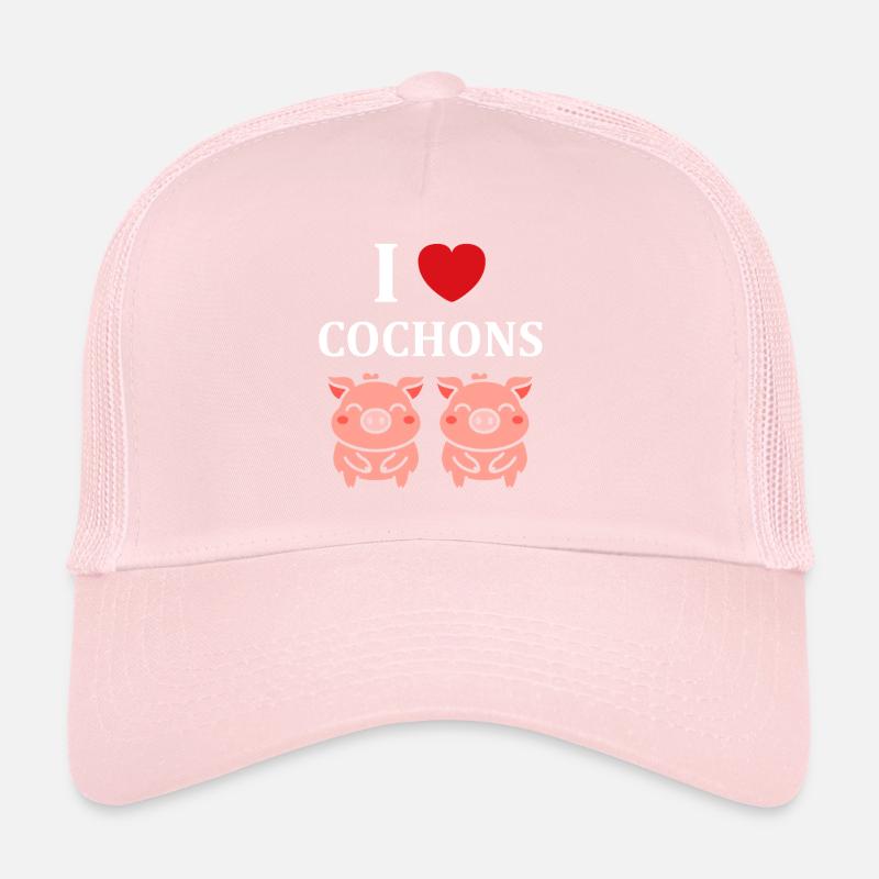 cochon Casquette trucker 