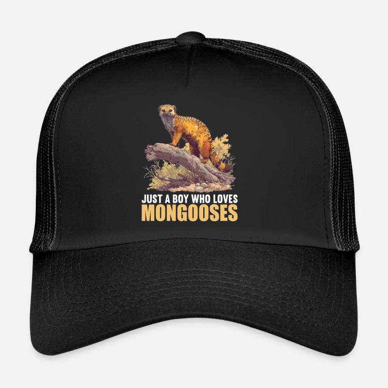 La mangouste de mangouste Casquette trucker 