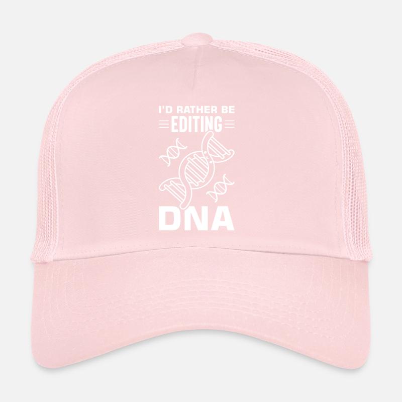 Crispr Microbiology Genetics DNA Test Trucker Cap