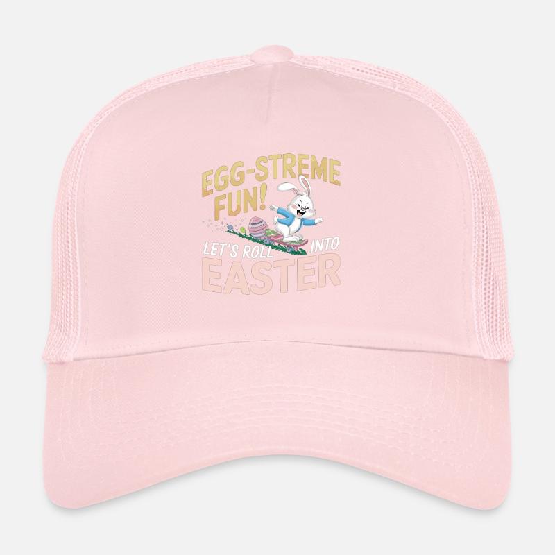 Skateboard Bunny – Cool Easter Design Trucker Cap