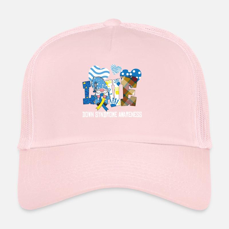 Amour Syndrome de Down Conscience Casquette trucker 