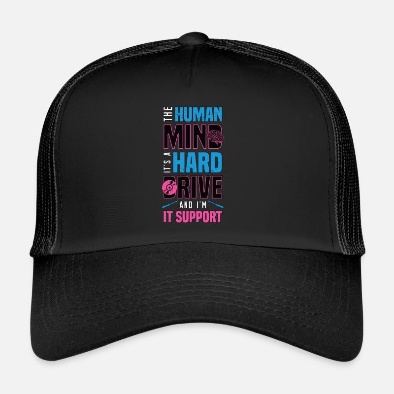 Neurosurgeon The Human Mind It's Neuroscience - Trucker Cap - Schwarz/Schwarz