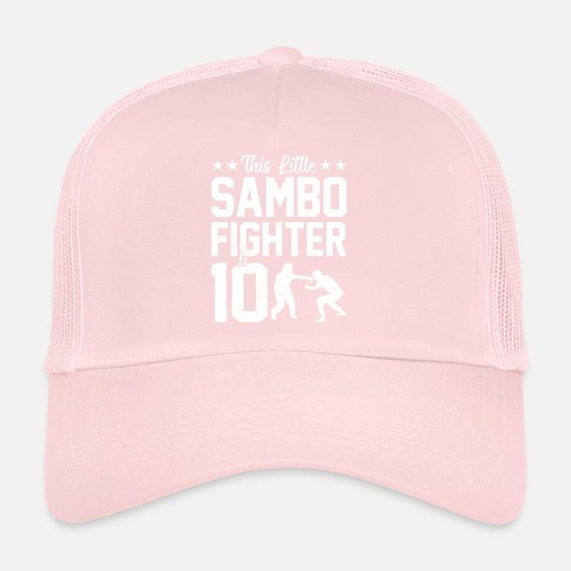 Ce petit combattant de Sambo a 10 ans - Kids Sambo Casquette trucker 