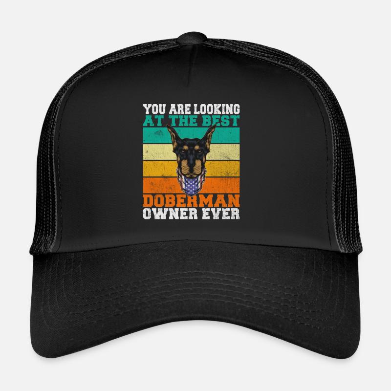 Doberman Gifts Trucker Cap