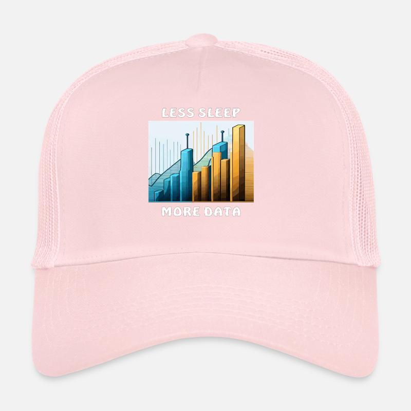 MOINS DE SOMMEIL, PLUS DE DONNÉES Casquette trucker 