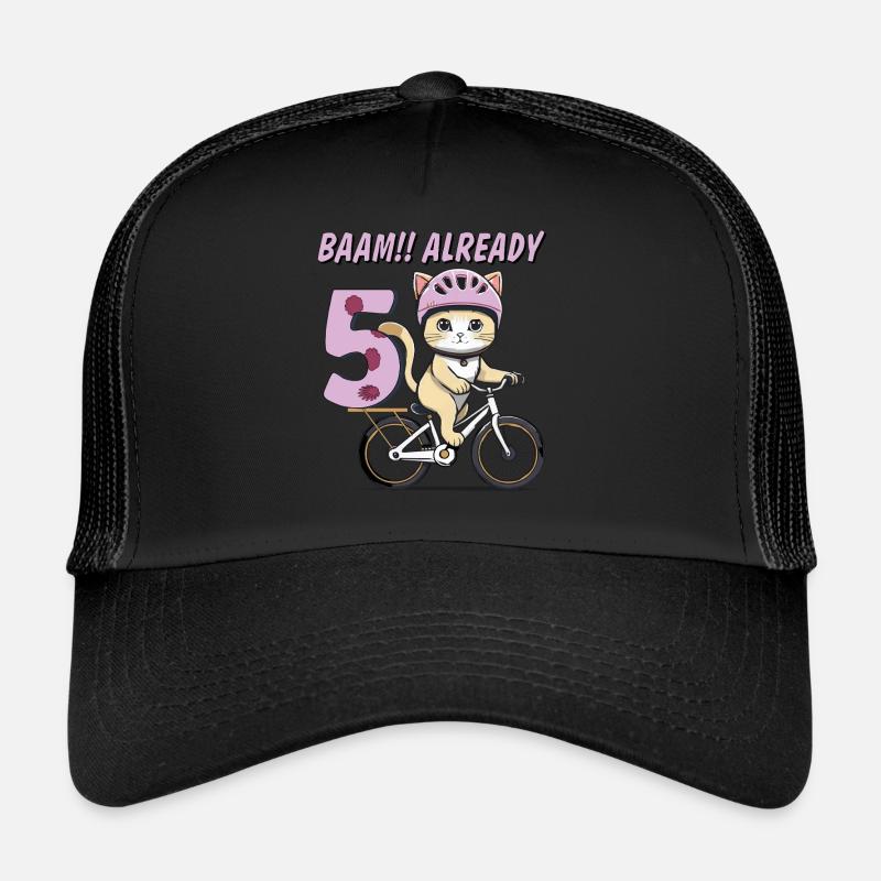 VÉLO CHAT BAAM !! DÉJÀ 5 Casquette trucker 