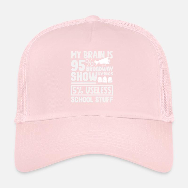 Musical Lovers 95 % Broadway Paroles Casquette trucker 