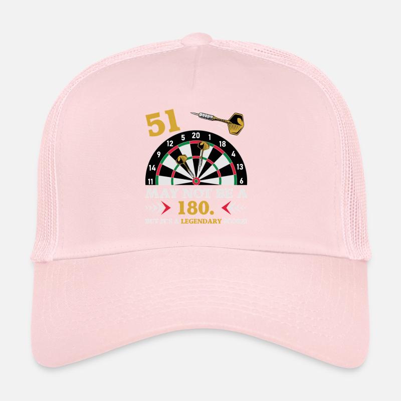 Nicht 180 aber ein Klassiker 51. Geburtstag Dart Trucker Cap