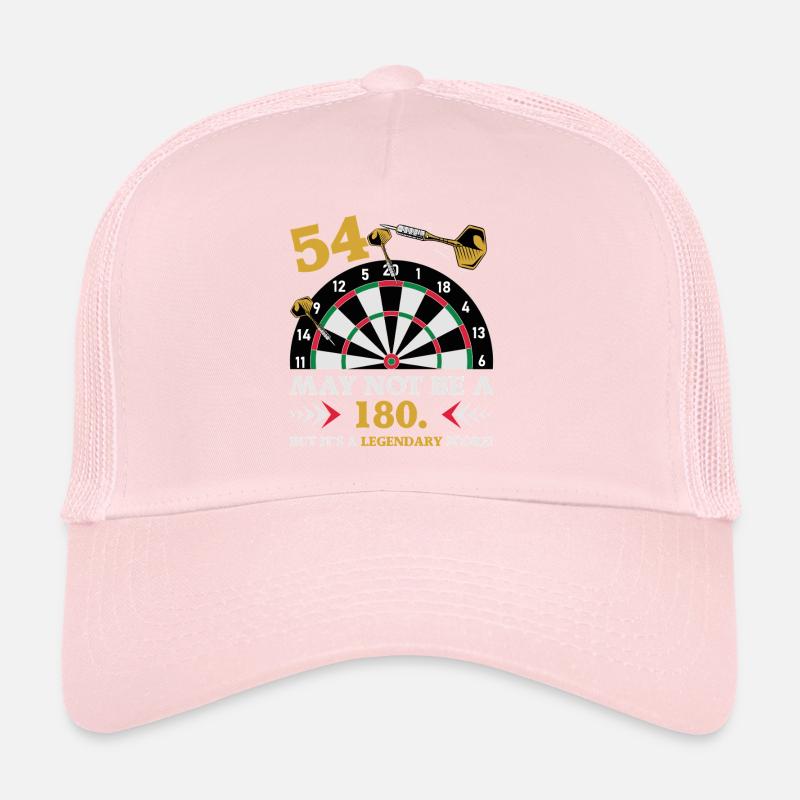 Pas 180 mais un classique 54e anniversaire : fléchettes Casquette trucker 