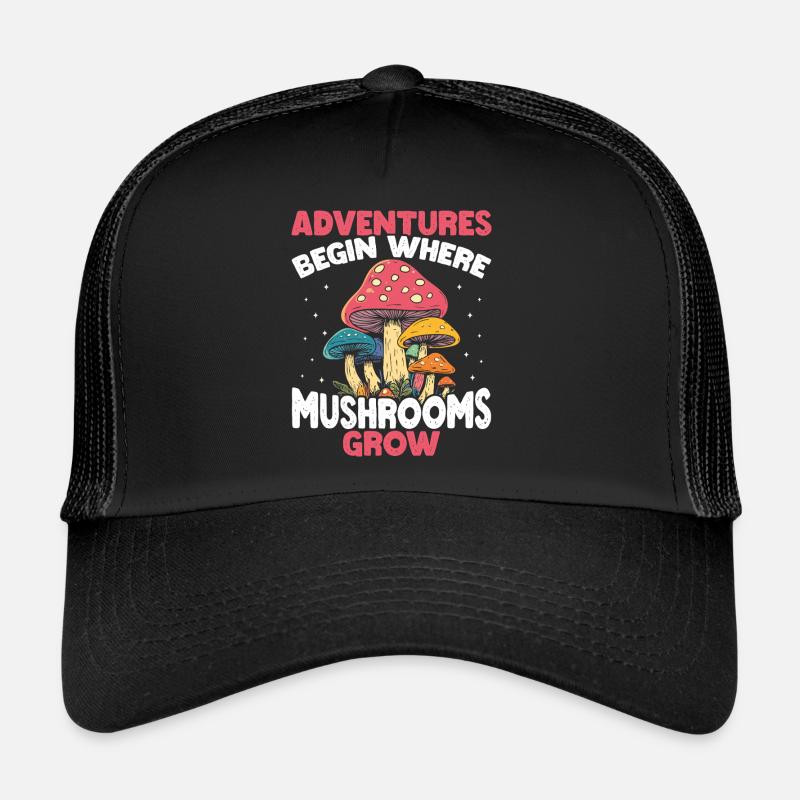 Mushroom Pickers Mushroom Pickers Mushroom Pickers Mushroom Pickers Trucker Cap