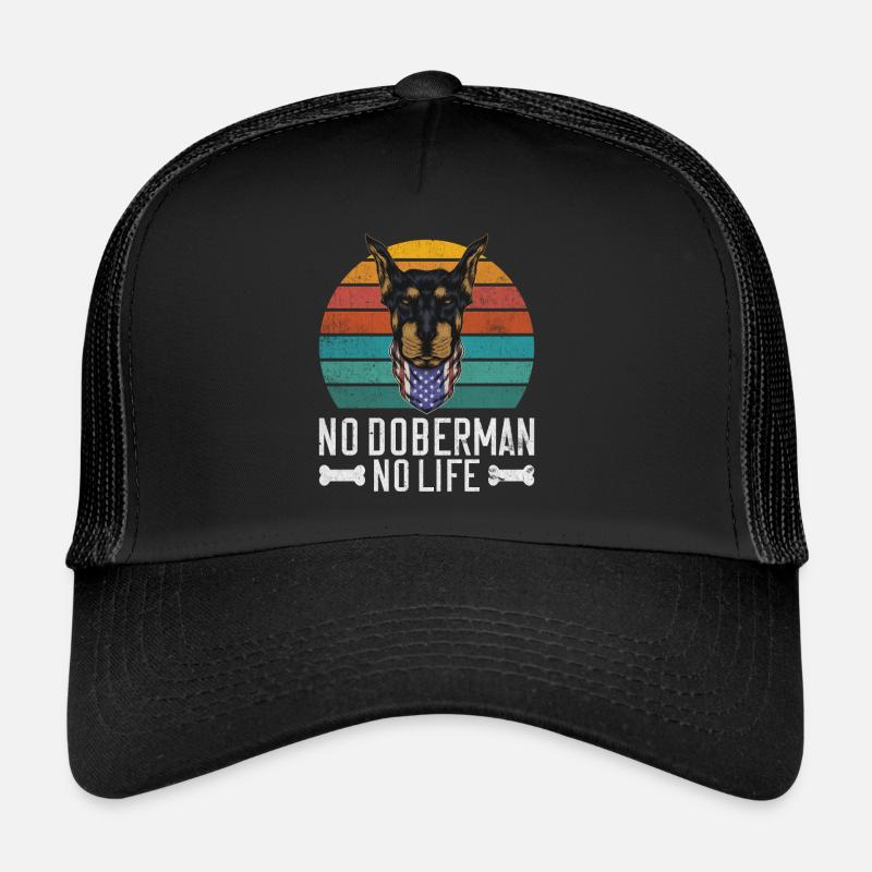 Doberman Gifts Trucker Cap