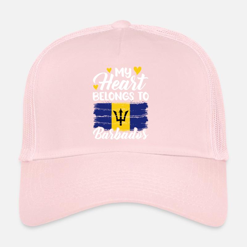 Barbade Caraïbes Bajan Holiday Gift Casquette trucker 